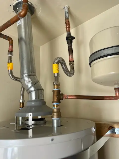 Water heater installation and plumbing repair in Corbit